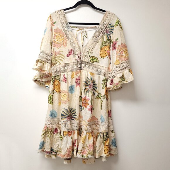Z&L Europe Crochet Mini Dress - Picture 1 of 12